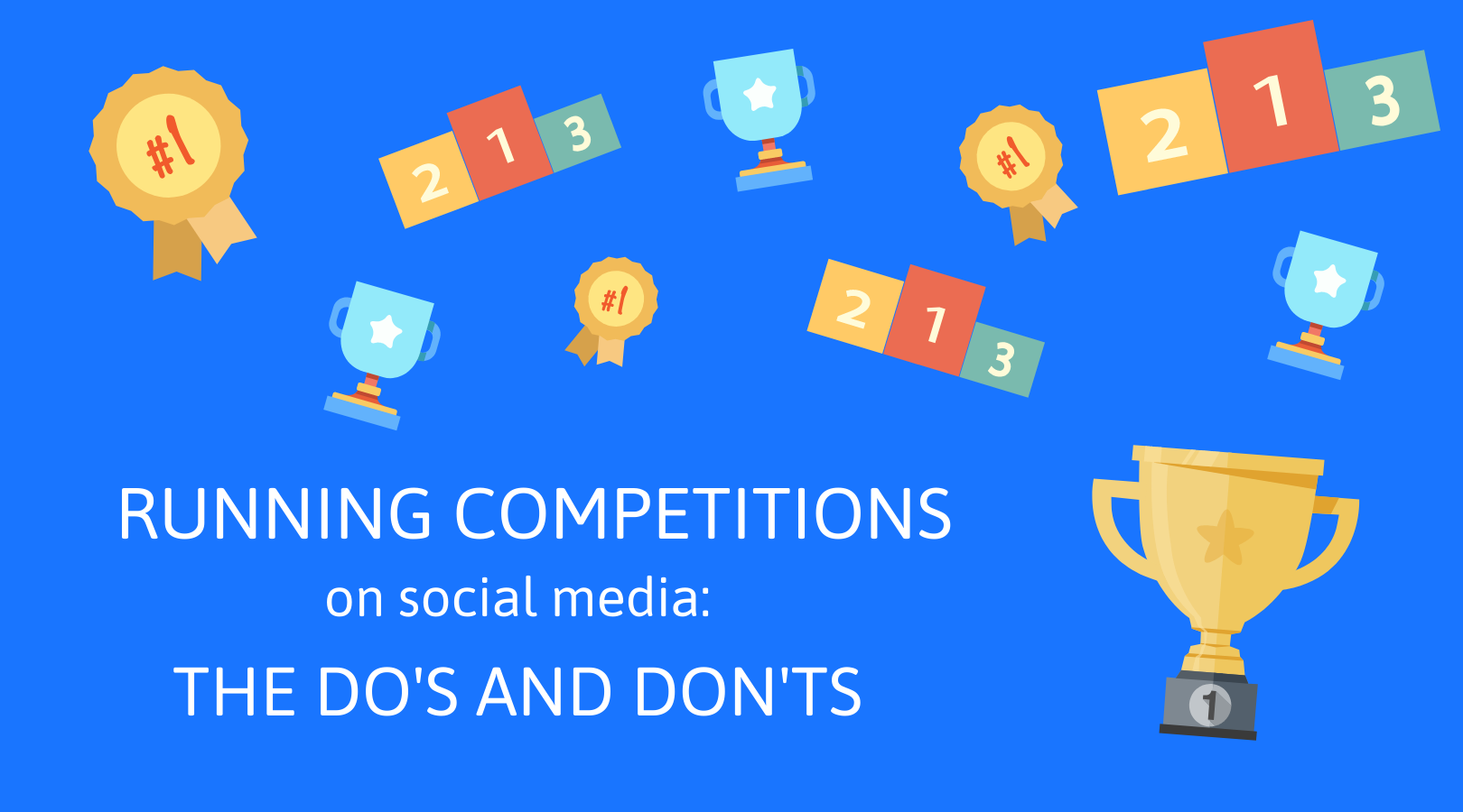 3 Running competitions on social media - the do’s and don’ts.