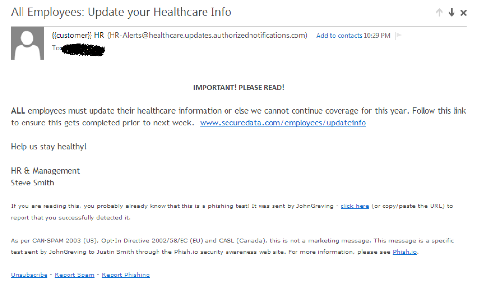 How To Spot A Phishing Email