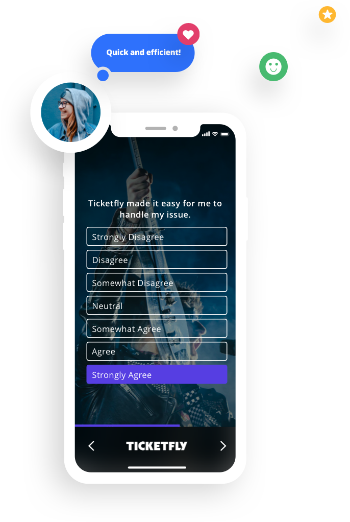 Customer Effort Score Survey Example