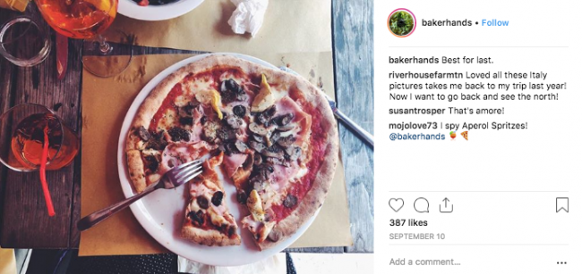 Instagram-micro-influencer-baker-hands-example