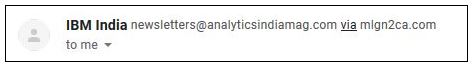 Spammy email example