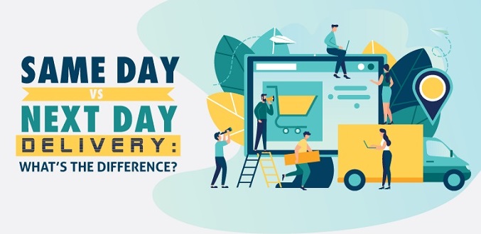 Same Day vs Next Day Delivery: What's the Difference? [Infographic] -  Business2Community