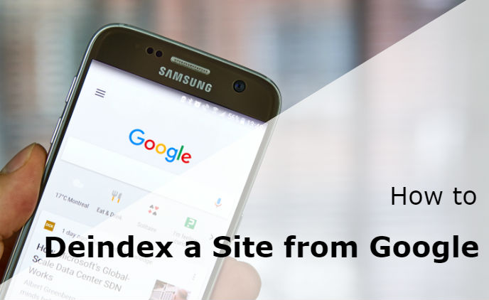 how to deindex site from Google