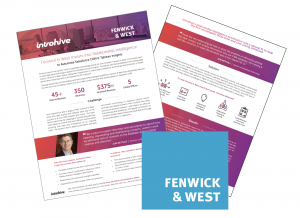 Fenwick & West LLP Case Study