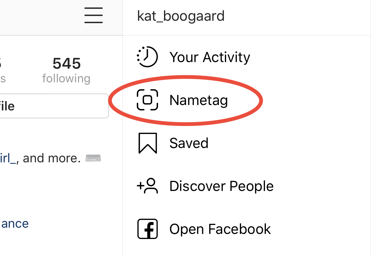 Instagram Nametag For Businesses and Brands - Schedugram