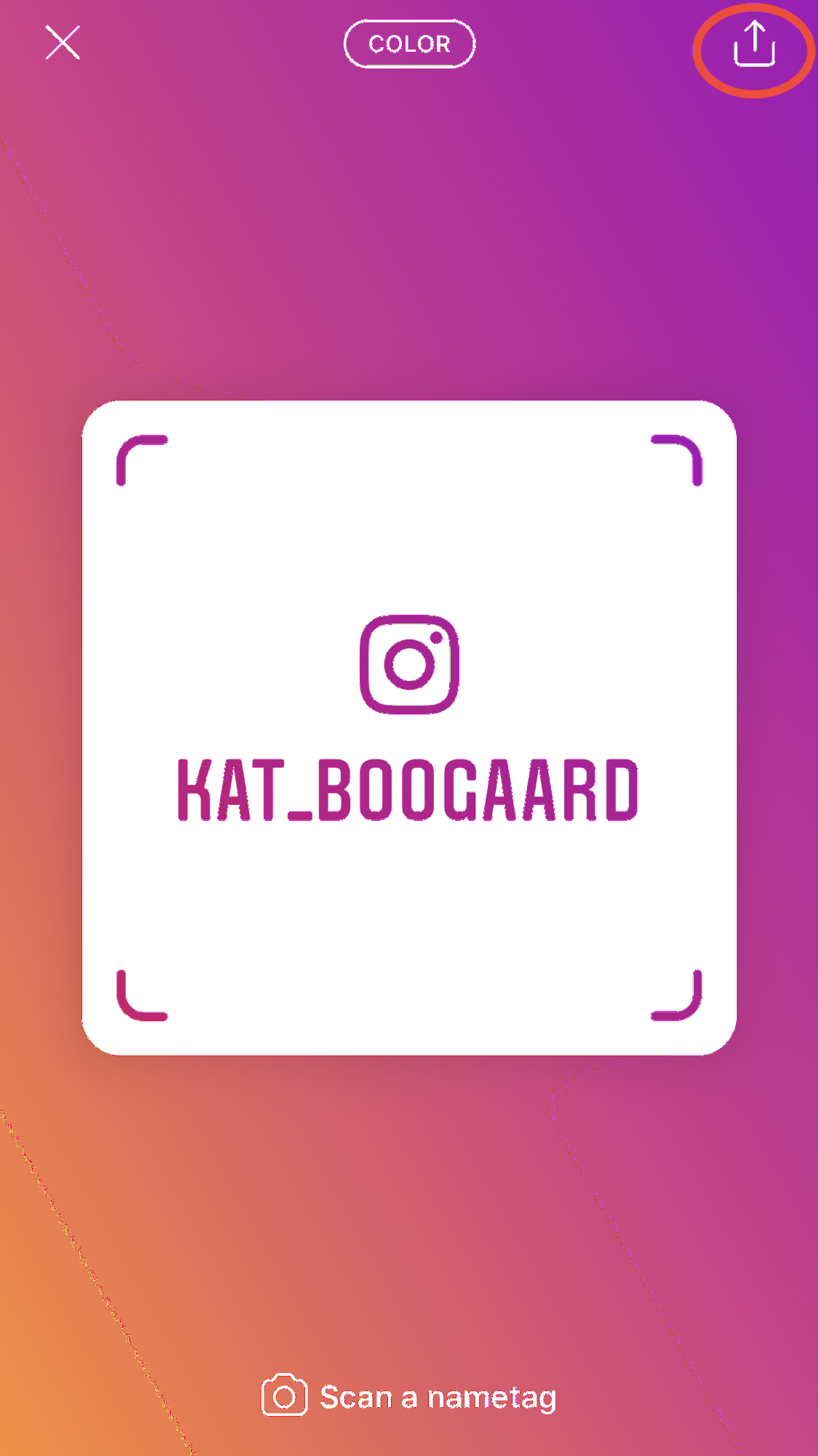 Instagram Nametag For Businesses and Brands - Schedugram