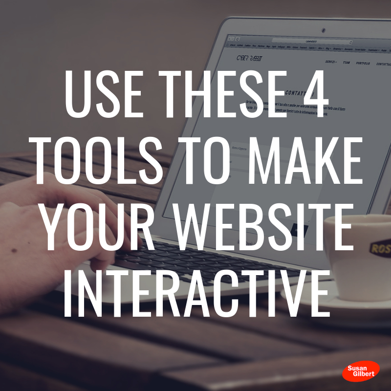 Make an Interactive Website with These 4 Tools