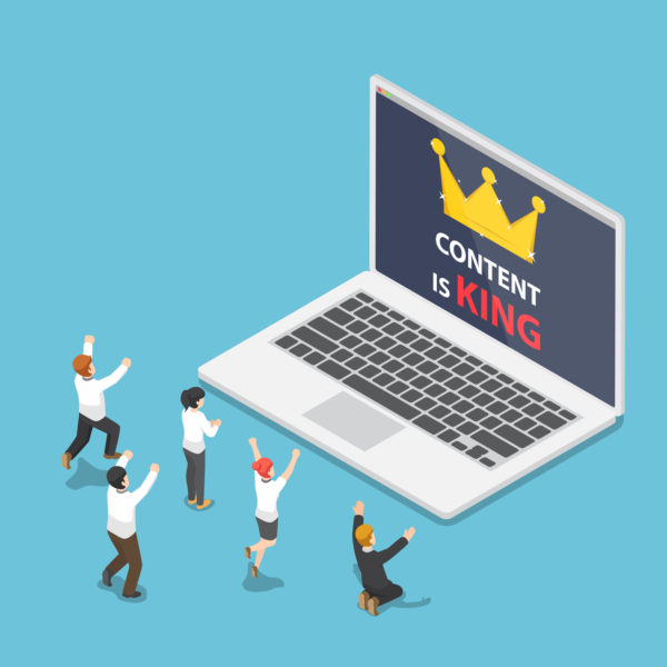 Content Is King - iStock