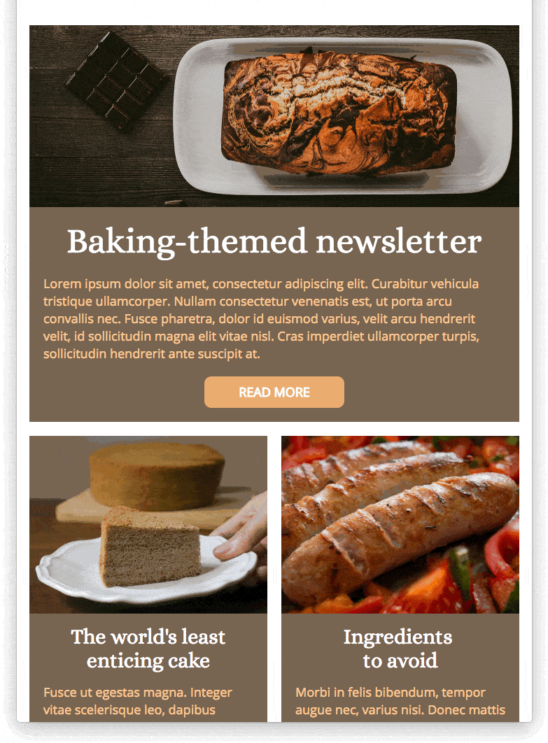 Image of a fixed-width email on desktop and fluid-width on mobile