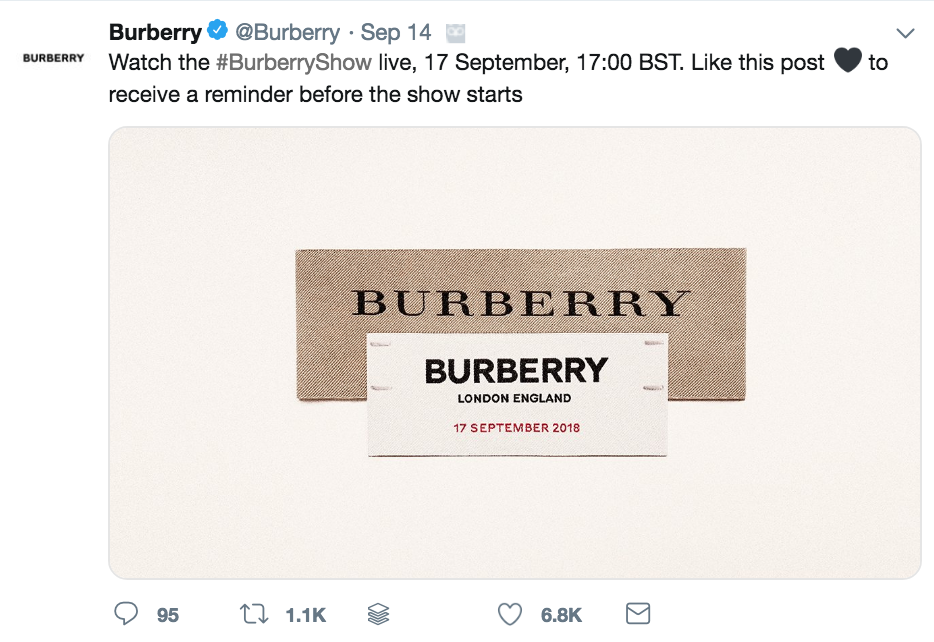 Burberry Social Media Strategy - Sked