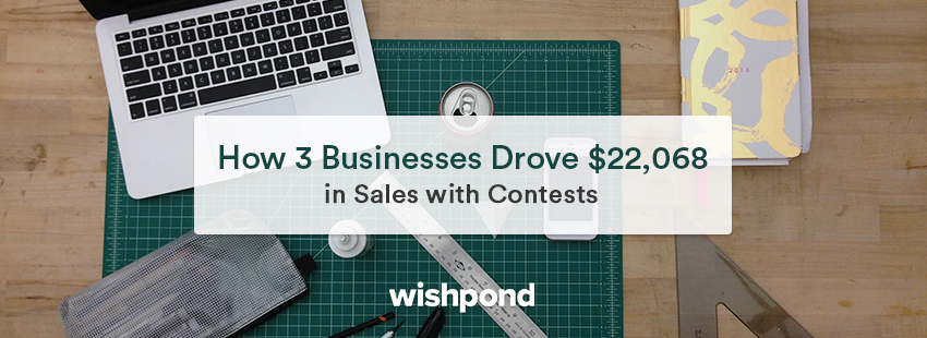 How 3 Businesses Drove $22,068 in Sales With Contests