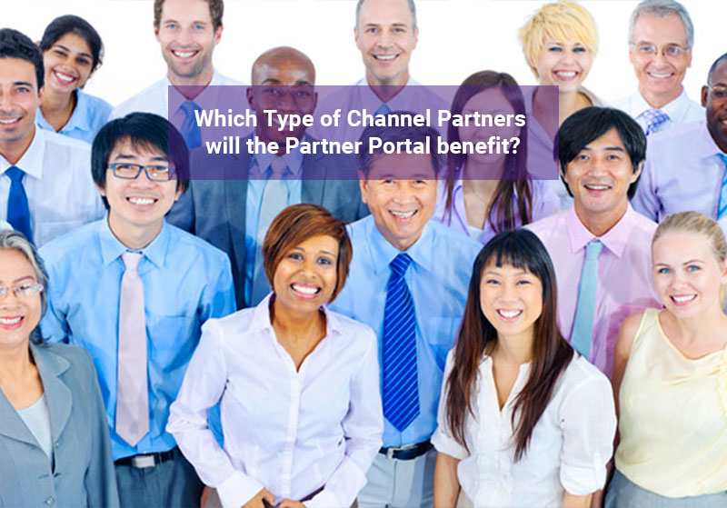 Which type of channel partner does a partner portal benefit?