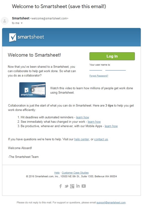 onboarding drip email