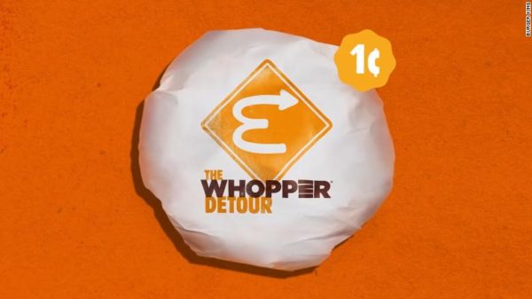 The Great Whopper Detour by Burger King