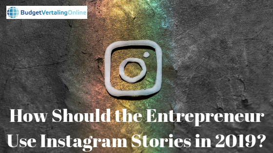 ‘How Should the Entrepreneur Use Instagram Stories in 2019?’ Recently, Buffer analyzed 15,000 Instagram stories from 200 of the world’s top brands. Instagram Stories offer businesses a unique opportunity to capture the direct attention of audiences and potential customers. What are the best practices for an entrepreneur? This blog post will show you these best practices, but it will first show you the main findings of Buffer’s research: http://bit.ly/InstaStories2019