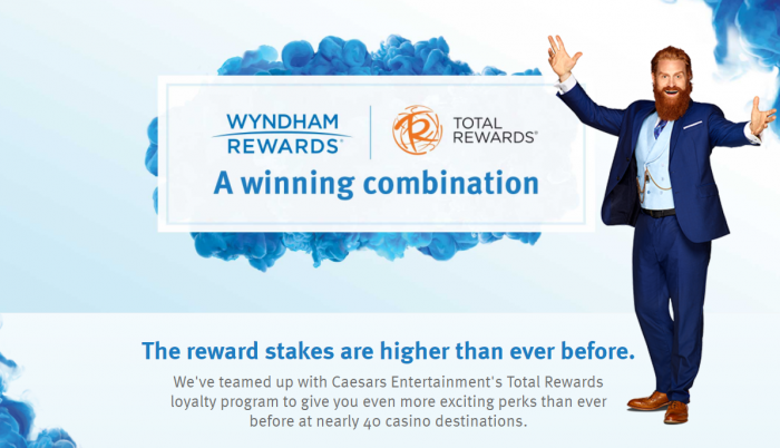 Wyndham Rewards Caesars Entertainement Total Rewards 700x402