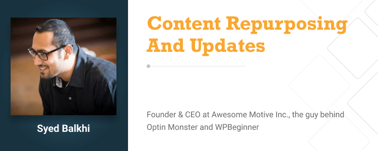Syed Balkhi, Founder & CEO at Awesome Motive Inc., the mastermind of Optin Monster and WPBeginner