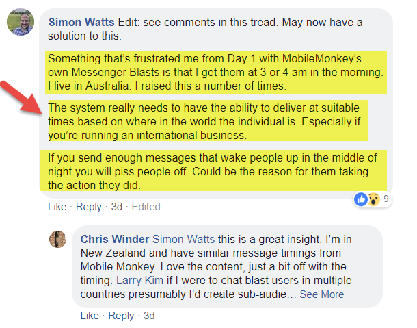 Chat facebook edge block What Is