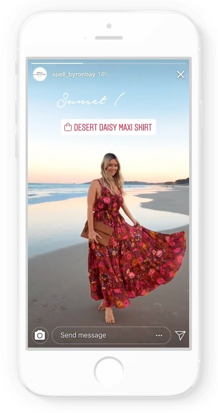 Instagram shopping tags