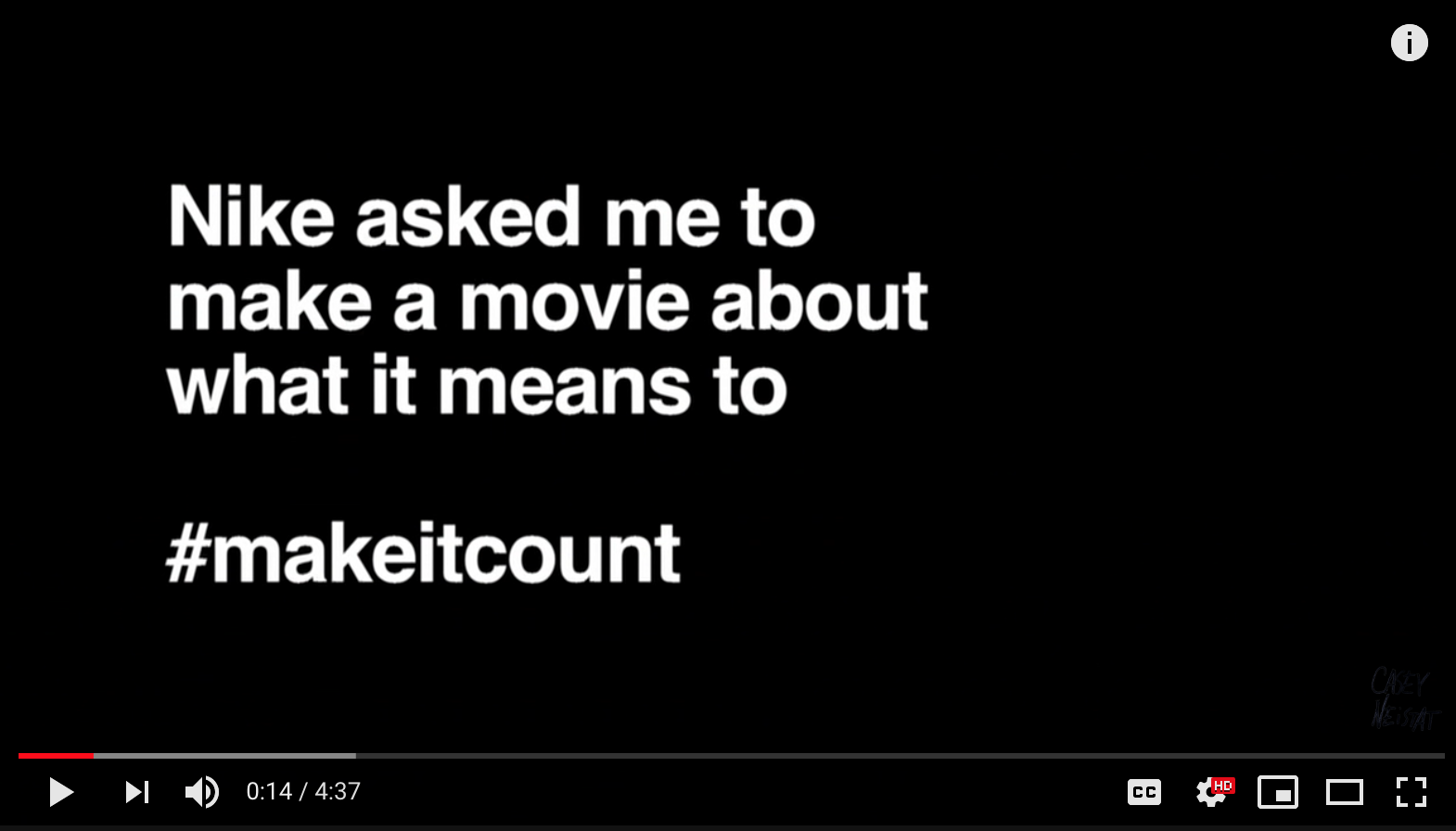 Neistat Nike Commercial CNN Content Marketing Gone Wrong