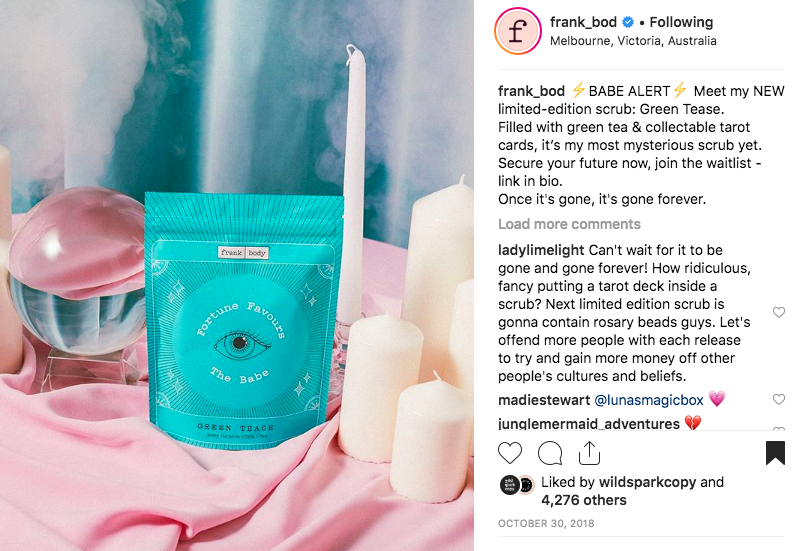 Frank Bodys e-commerce campaign