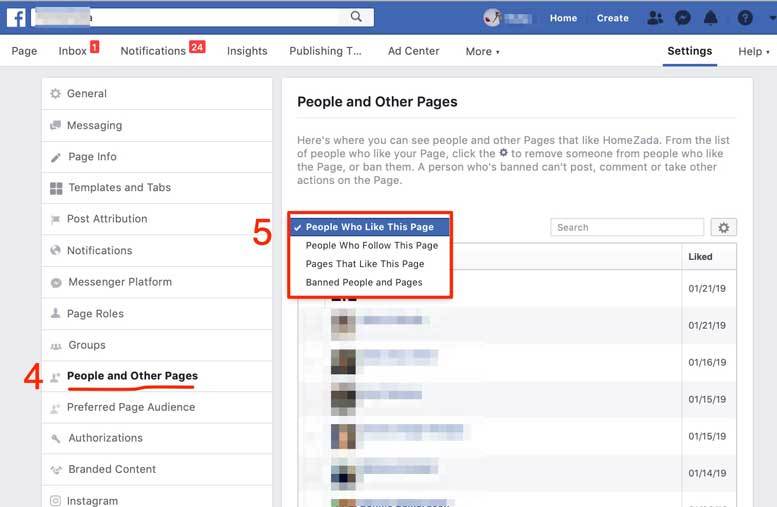 How to Find People and Businesses That Liked a Facebook Page