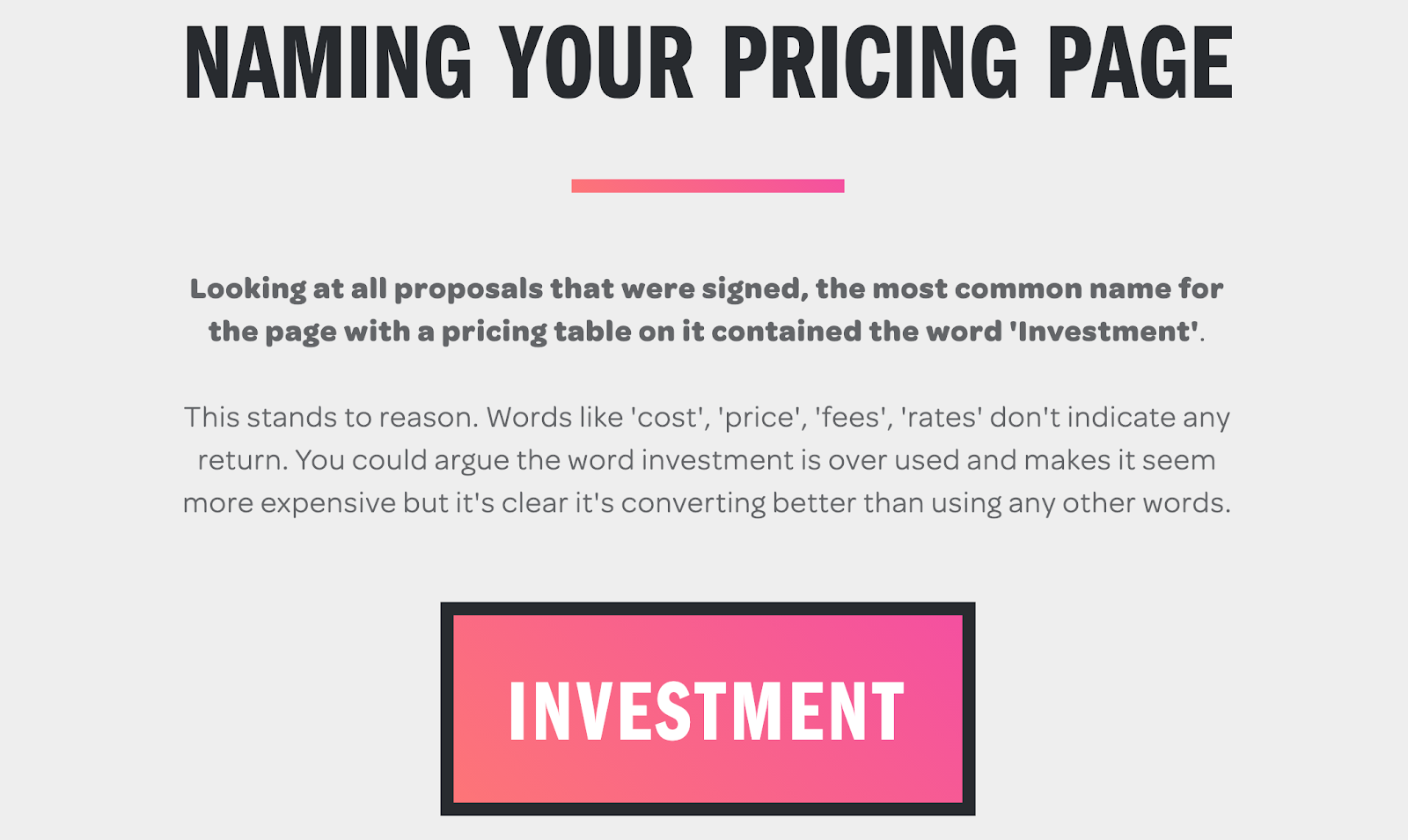 how to write a business proposal