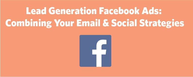 Lead Generation Facebook Ads Combining Your Email & Social Strategies small