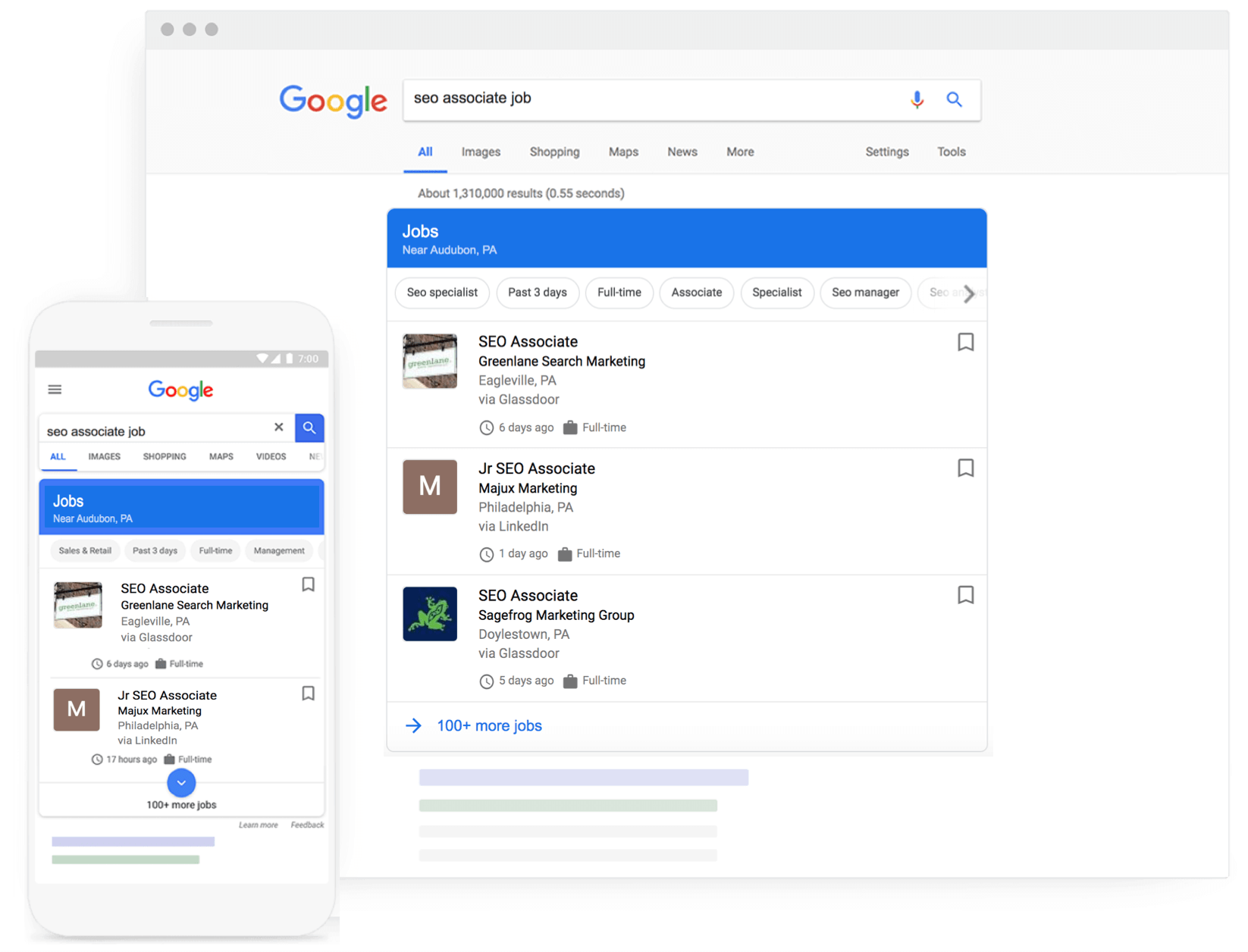 Google Jobs Example