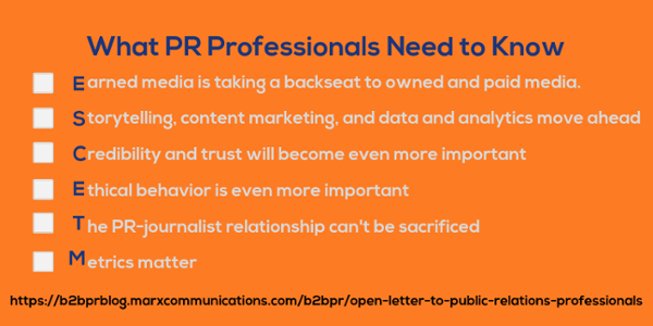 What PR professionals need to know (1)