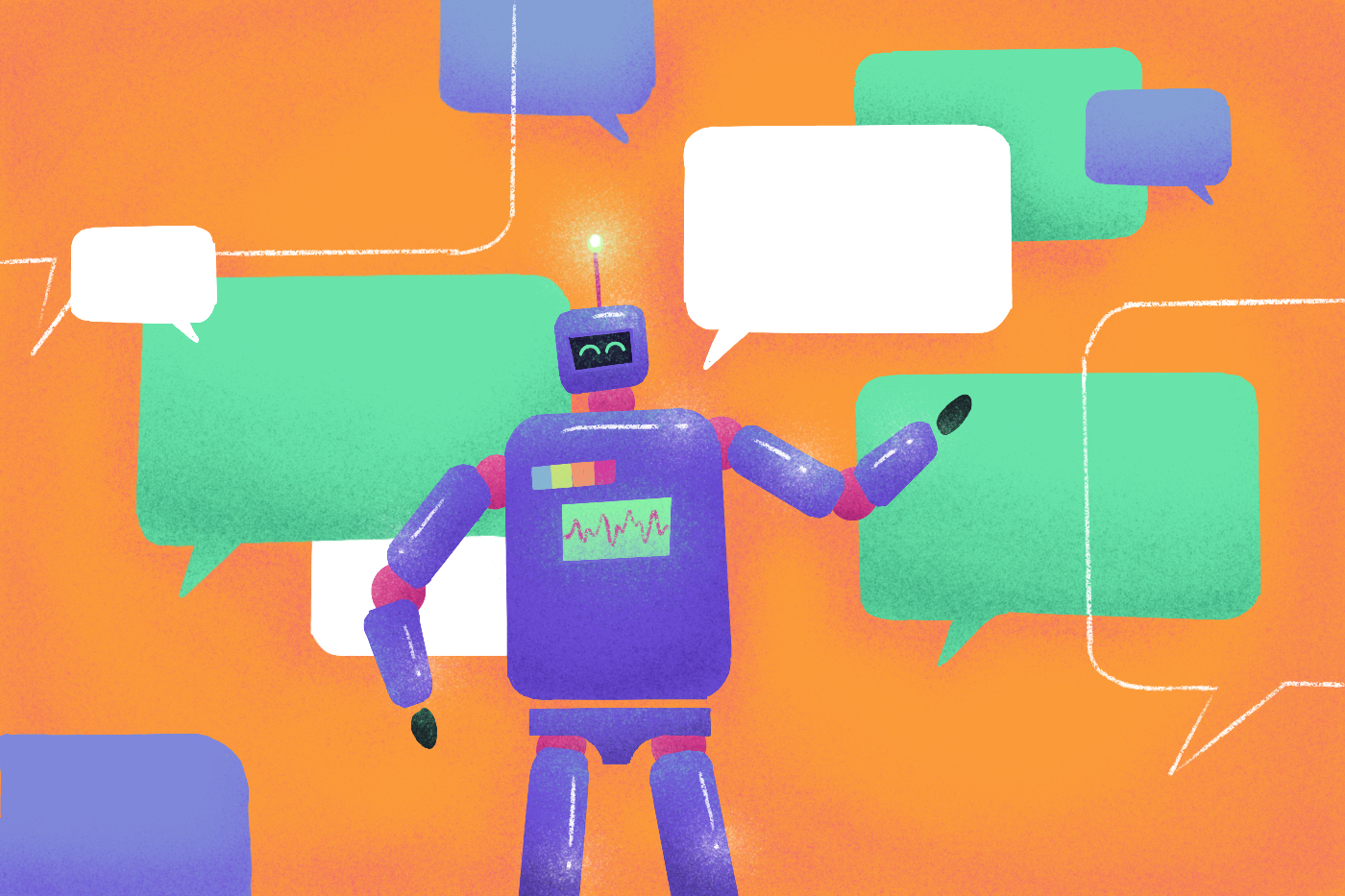 a live chat bot