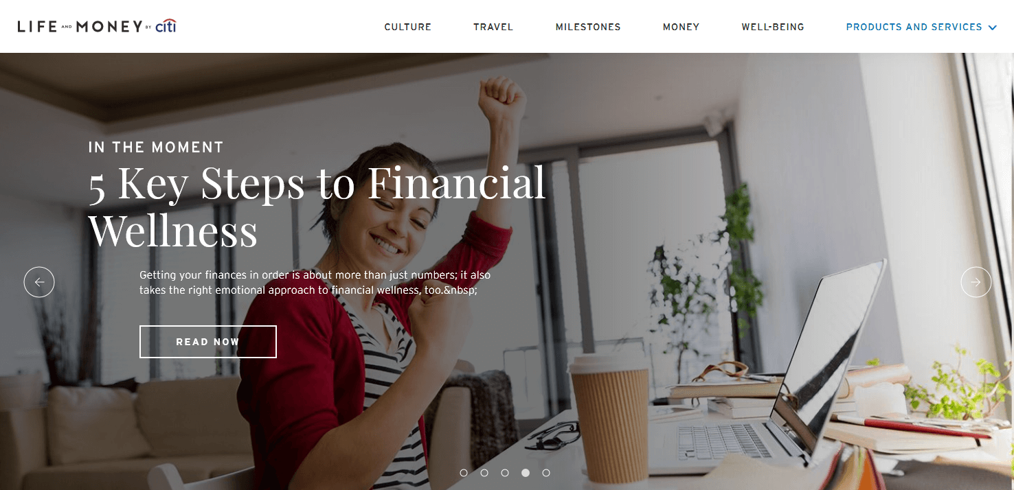Citi Financial Education Content Hub