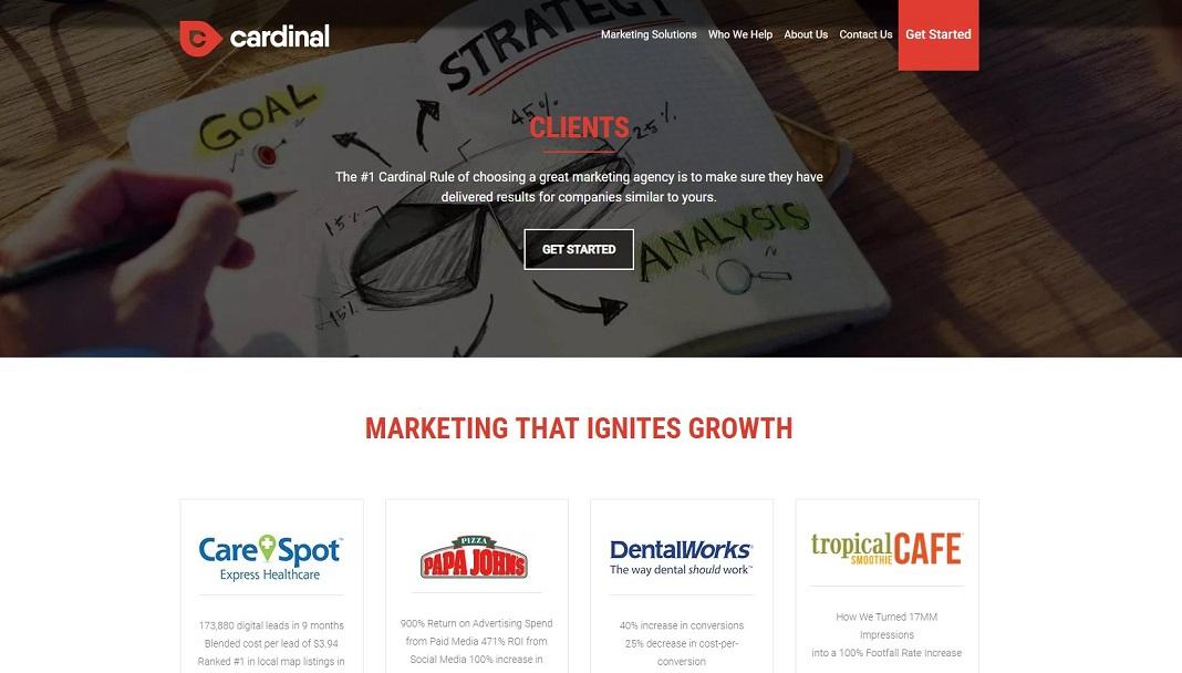 case studies on cardinals website