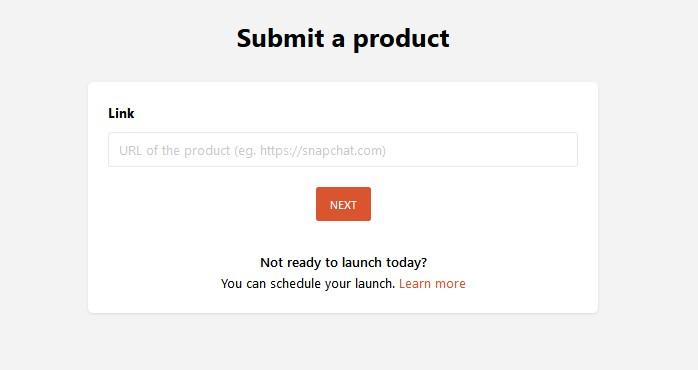 submit a product on product hunt