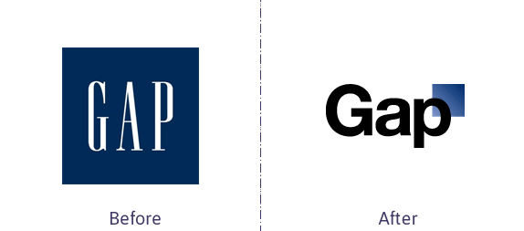 Gap logo comparisons