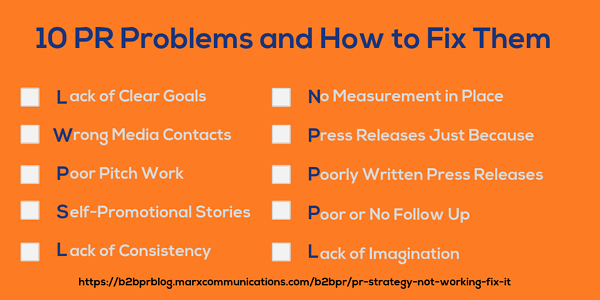 10 pr problems and how to fix them