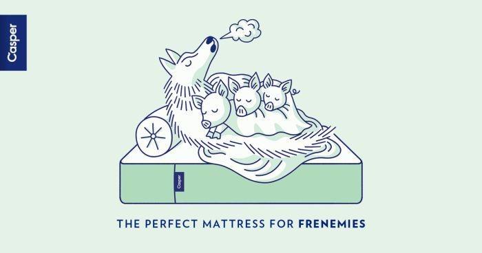 Casper mattress ad example
