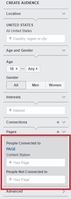 save audience in Facebook audience insights 