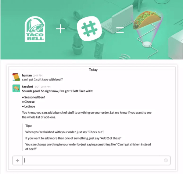 Taco Bell Chatbot