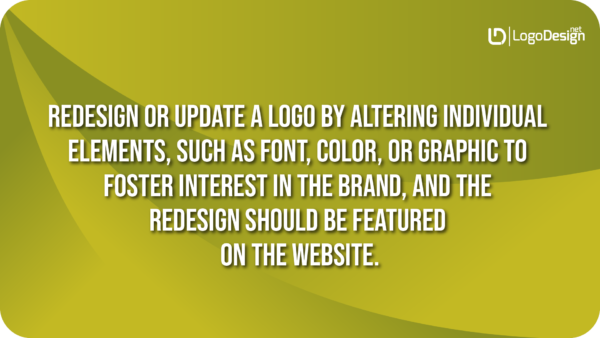 logo redesign or update