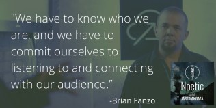 Empathy starts with transparency and knowing who we are. Quote from Brian Fanzo 