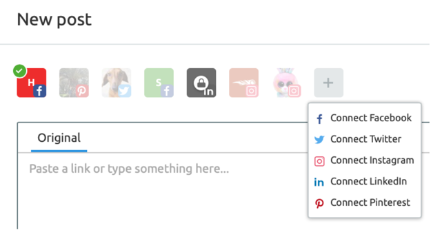 Social Media Management Platform Publishing Options