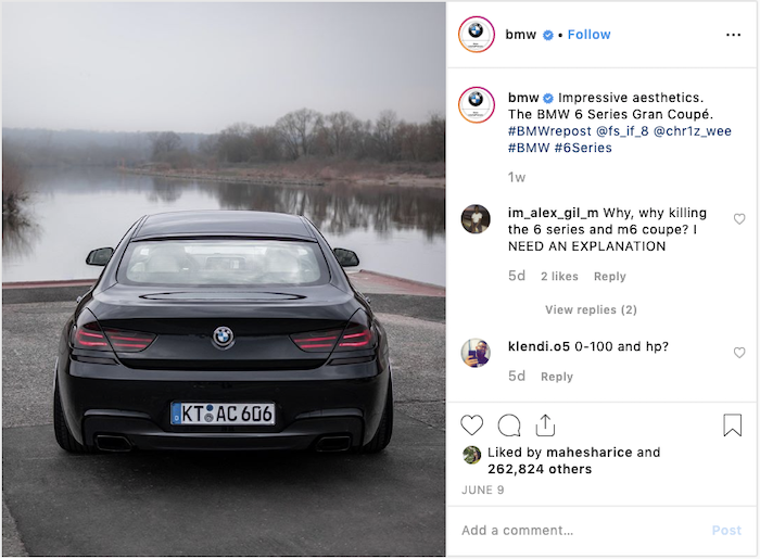 User-generated content - BMW - Sked Social