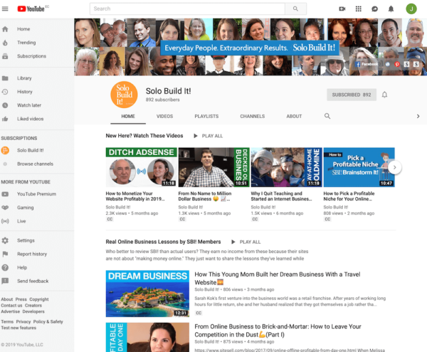 How to Promote your website with YouTube