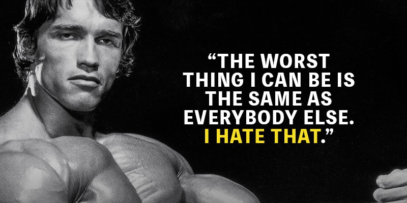 Arnold was the opposite of basic