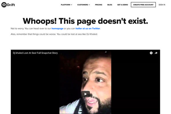 The Best 404 Pages on The Internet (& What We Learned From Them)
