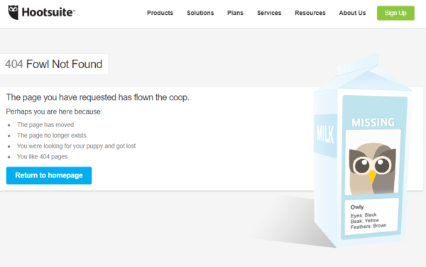The Best 404 Pages on The Internet (& What We Learned From Them)