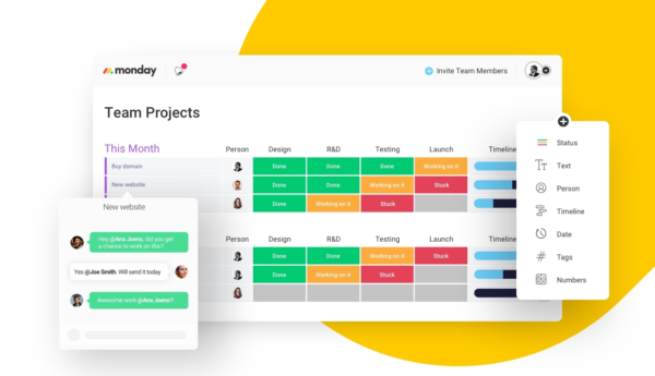Plan, Organize and Track Your Team’s Projects with Monday.com