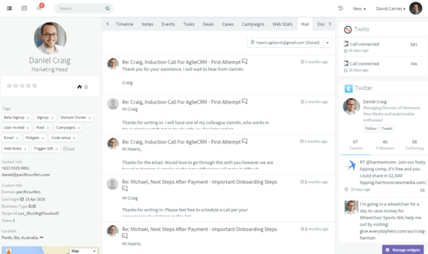 Pitch Story Ideas with Agile CRM