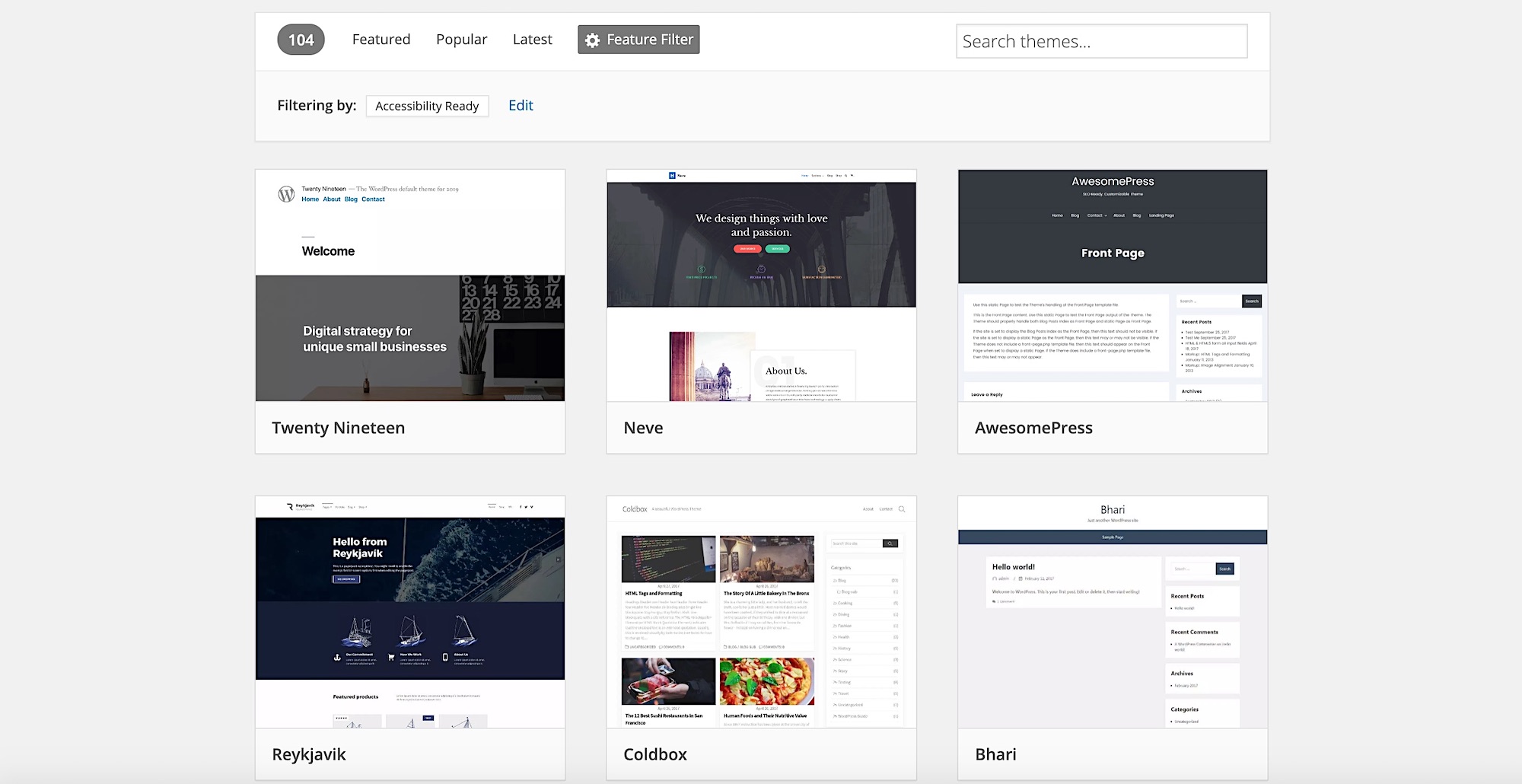 WordPress Themes Plugins